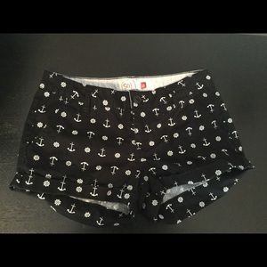 SO Anchor Shorts Juniors Size 5